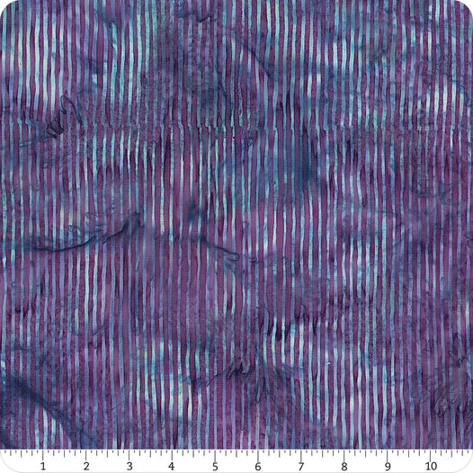 Hoffman Bali Batik R2284 276 Sea Urchin Skinny Stripe By The Yard