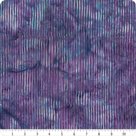 Hoffman Bali Batik R2284 276 Sea Urchin Skinny Stripe By The Yard