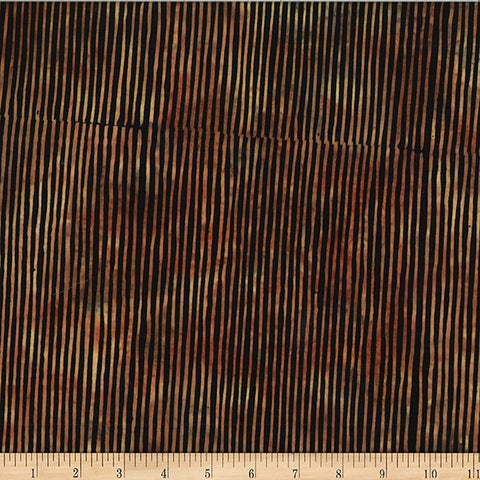 Hoffman Batik R2284 293 Fox Skinny Stripes By The Yard