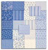 Riley Blake Pre-Cut 22 Piece Fat Quarters FQ 16640 22 - Penelope