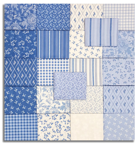 Riley Blake Pre-Cut 22 Piece Fat Quarters FQ 16640 22 - Penelope