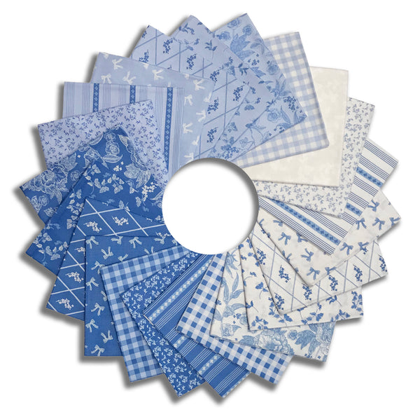 Riley Blake Pre-Cut 22 Piece Fat Quarters FQ 16640 22 - Penelope