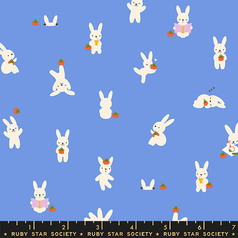 Moda Persimmon RS1118 16 Lindley Blue Bun E & Sammy By The Yard