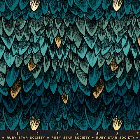 Moda Fireglow RS2134 13M Galaxy Metallic Scales By The Yard