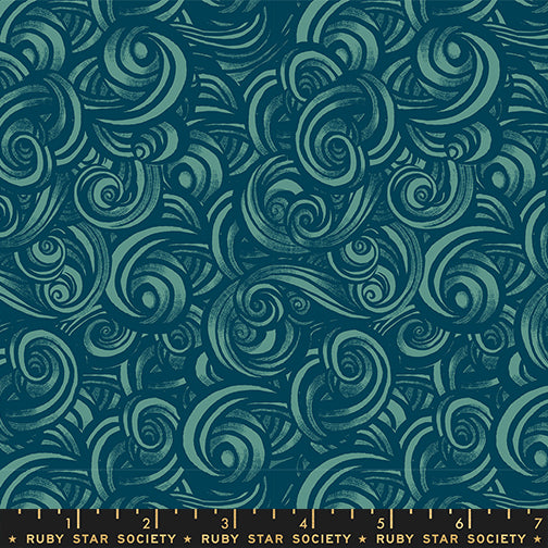 Moda Fireglow RS2135 15 Watercress Smoke Swirls By The Yard