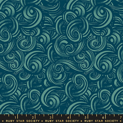 Moda Fireglow RS2135 15 Watercress Smoke Swirls By The Yard