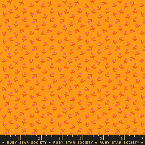Moda 1 800 Calico RS4103 25 Cheddar Ditsy Sprout By The Yard