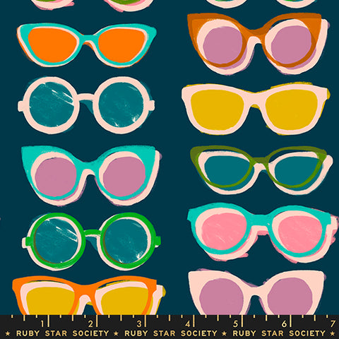 Moda Ruby Star Society Poolside Too RS5200 15 Peacock Sunglasses By The Yard