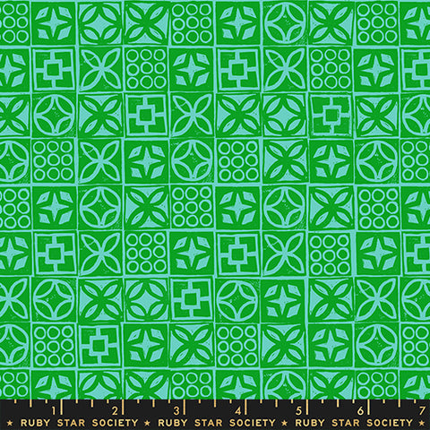 Moda Ruby Star Society Poolside Too RS5201 15 Verdant Tiles By The Yard