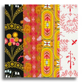 Matt's Andover Pre-Cut 24 Block Rail Fence Quilt Kit - Jinny - Raven
