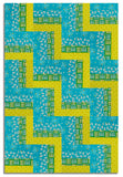 Matt's Moda Pre-cut 24 Block Rail Fence Quilt Kit - 1 800 Calico - Wave