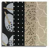 Moda Pre-cut 24 Block Rail Fence Quilt Kit - Mira