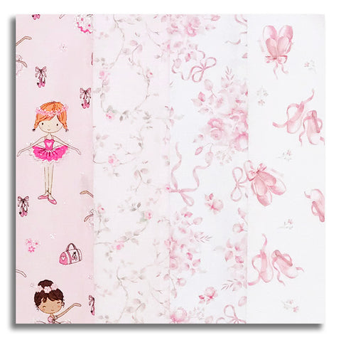 Matt's Timeless Treasures Pre-Cut 24 Block Rail Fence Quilt Kit - Tiny Dancer
