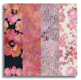 Hoffman Batik Pre-Cut 24 Block Rail Fence Quilt Kit - Huckleberry Haven