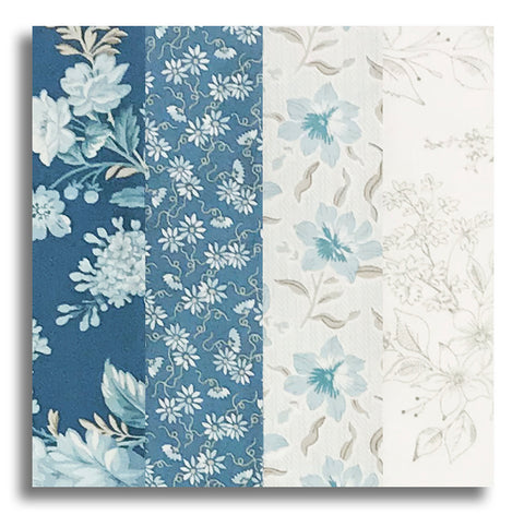 Andover Pre-Cut 24 Block Rail Fence Quilt Kit - Sewing Bird