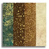 Northcott Pre-Cut 24 Block Rail Fence Quilt Kit - Stonehenge Valencia