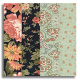 Moda Pre-Cut 24 Block Rail Fence Quilt Kit - Ambiance