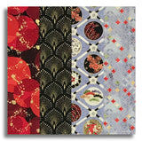 Matt's Timeless Treasures Pre-Cut 24 Block Rail Fence Quilt Kit - Imperial Bloom