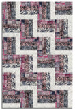 Matt's Free Spirit Pre-Cut 24 Block Rail Fence Quilt Kit - Into Focus