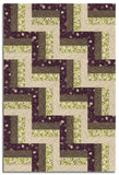 Moda Pre-cut 24 Block Rail Fence Quilt Kit - Collection For A Cause: Essence