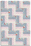 Matt's Riley Blake Pre-Cut 24 Block Rail Fence Quilt Kit - CK Signature Collection