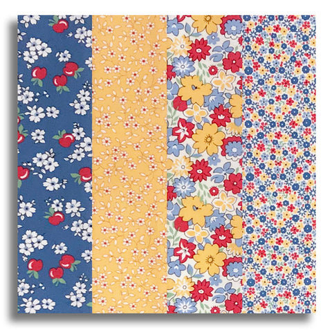 Moda Pre-cut 24 Block Rail Fence Quilt Kit - 30's Playtime 2025- Yellow