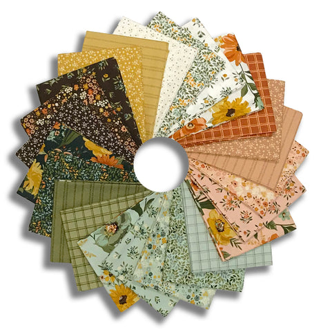 Riley Blake Pre-Cut 21 Piece Fat Quarter FQ 18260 24 - Worth Repeating