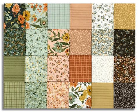 Riley Blake Pre-Cut 21 Piece Fat Quarter FQ 18260 24 - Worth Repeating
