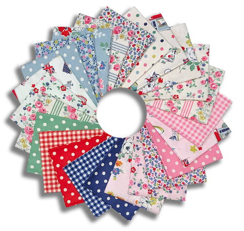 Riley Blake Pre-Cut 24 Piece Fat Quarter FQ 18370 24 - CK Signature Collection