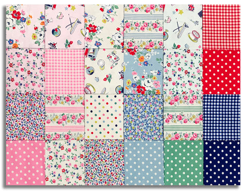 Riley Blake Pre-Cut 24 Piece Fat Quarter FQ 18370 24 - CK Signature Collection