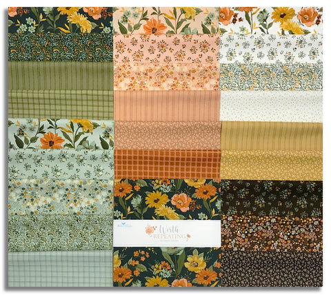 Riley Blake Pre-Cut 42 Piece 10" Stacker Layer Cake Squares 18260 42 - Worth Repeating