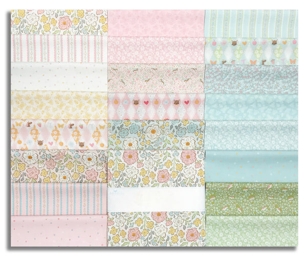 Riley Blake Pre-Cut 42 Piece 10" Stacker Layer Cake Squares 18320 42 - Little Posies