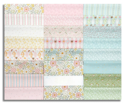 Riley Blake Pre-Cut 42 Piece 10" Stacker Layer Cake Squares 18320 42 - Little Posies
