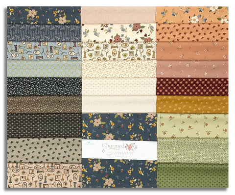 Riley Blake Pre-Cut 42 Piece 10" Stacker Layer Cake Squares 18160 42 - Charmed & Treasured