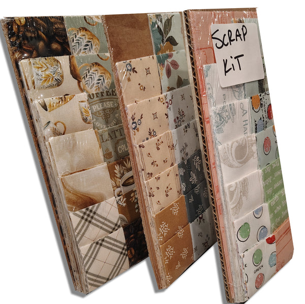 Matt's Mystery Bundles - 3 Riley Blake Scrap Kits - Mystery Remnants