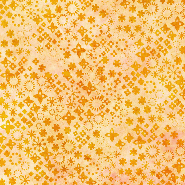 Kaufman Artisan Batiks – Retro-Regenbogen 22403 143 Koralle, Meterware
