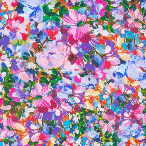Kaufman Painterly Petals - Meadow 22274 269 Park By The Yard