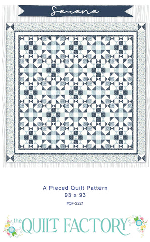 SERENE - The Quilt Factory Pattern QF-2221 DIGITAL DOWNLOAD