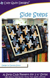 SIDE STEPS - Cozy Quilt Designs Pattern DIGITAL DOWNLOAD