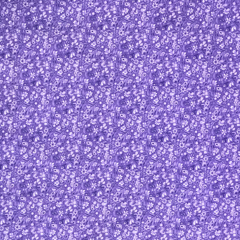 Blank Quilting Simply Prints 1303 55 Purple Paisley Vines By The Yard