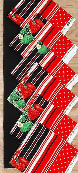 Matt's Mystery Bundles -  1LB - Strawberry Fields Black - Assorted Remnants