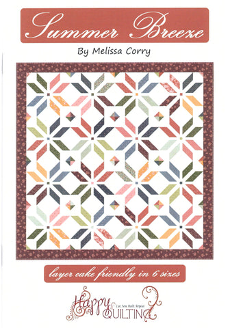 SUMMER BREEZE - Happy Quilting Pattern - #101