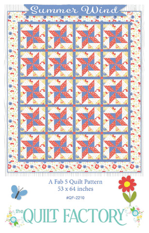 Sommerwind – das Quiltfabrik-Muster qf-2210 digitaler Download