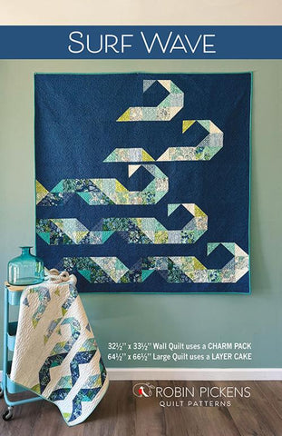 SURF WAVE - Robin Pickens Quilt Pattern SW160