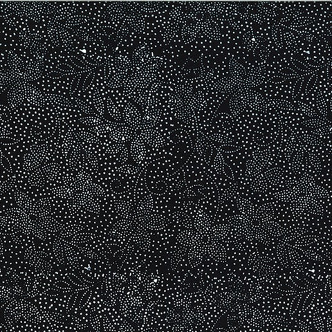 Hoffman Batik T2439 425 Oreo Dotted Floral By The Yard