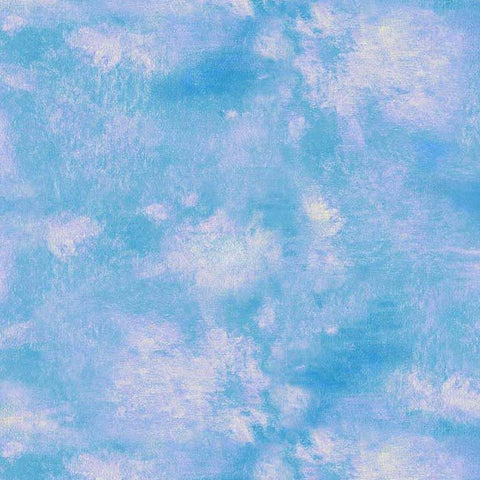 Timeless Treasures - Impression CD4198 Blue Tonal Sky Texture By The Yard