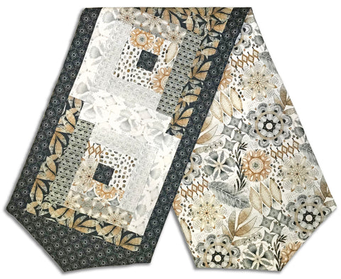 Blank Quilting Pre-Cut Log Cabin Table Runner Kit - Zanzibar
