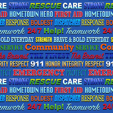 Henry Glass & Co. To The Rescue 533 77 Royal Words By The Yard