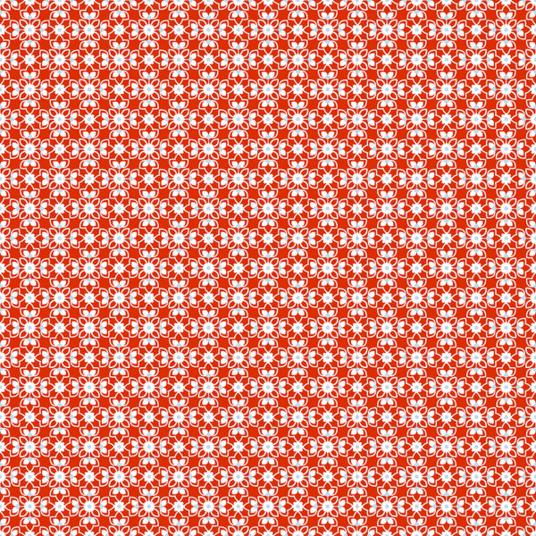 Poppie Cotton Elise EE25509 Trellis Red By The Yard