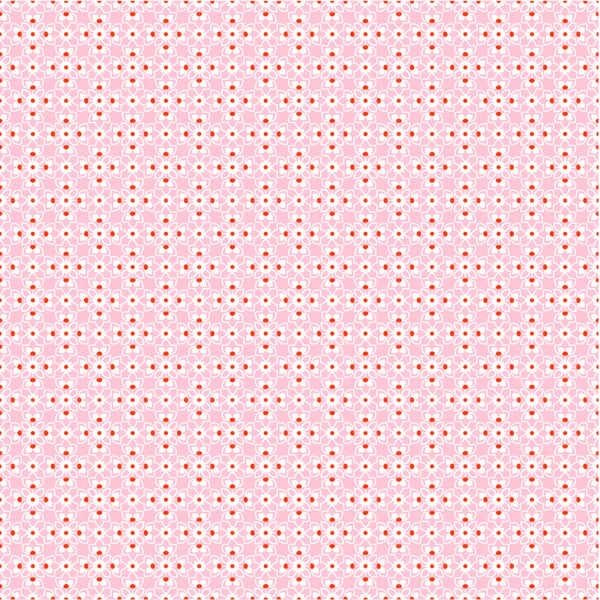 Poppie Cotton Elise EE25507 Trellis Soft Pink By The Yard